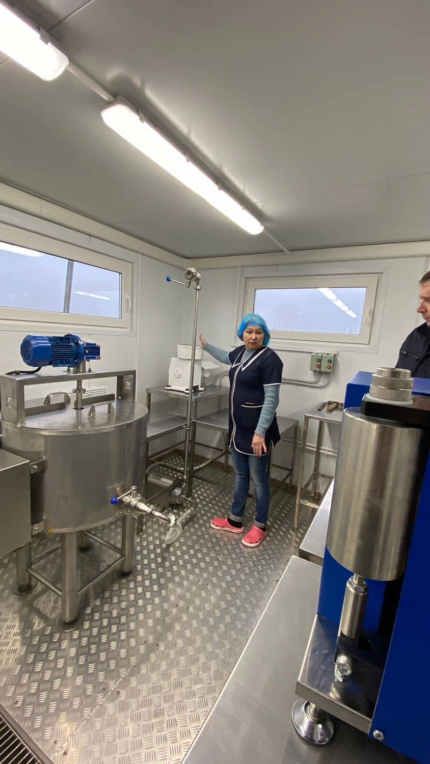 Модульный молочный завод